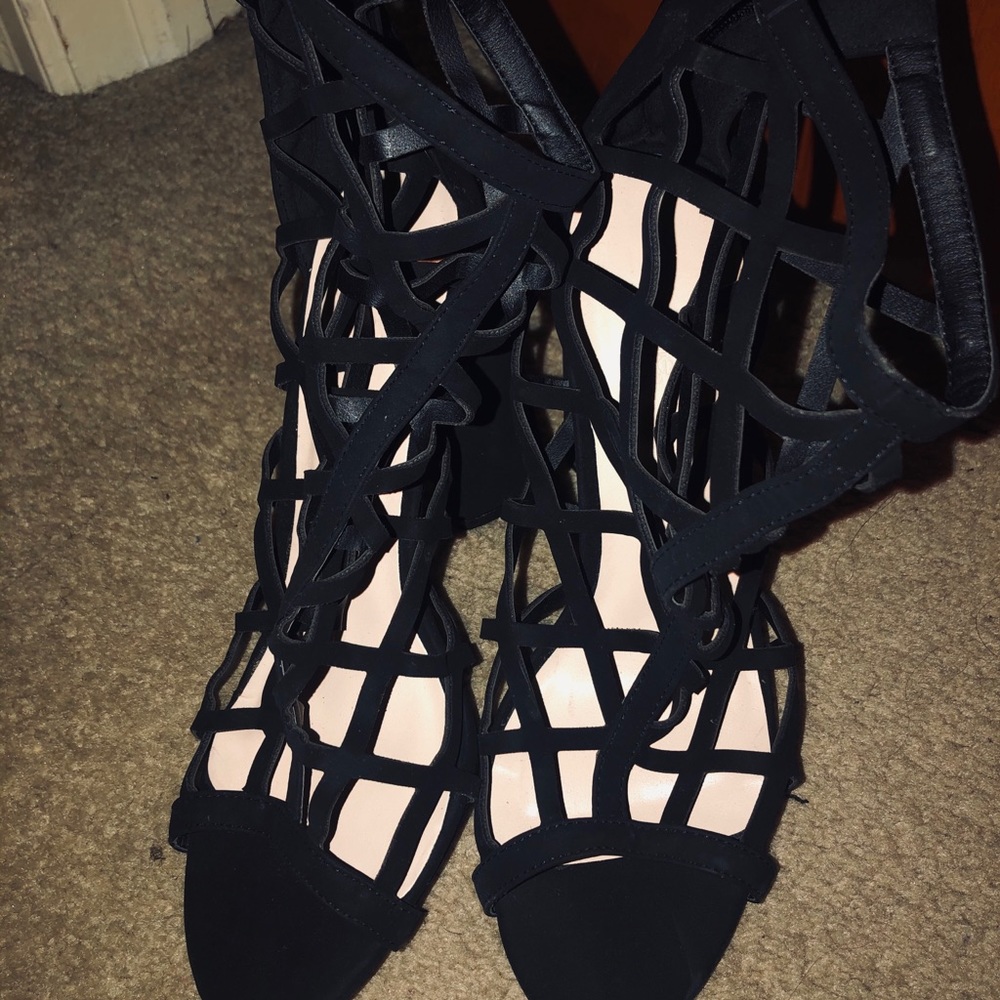 Black heels